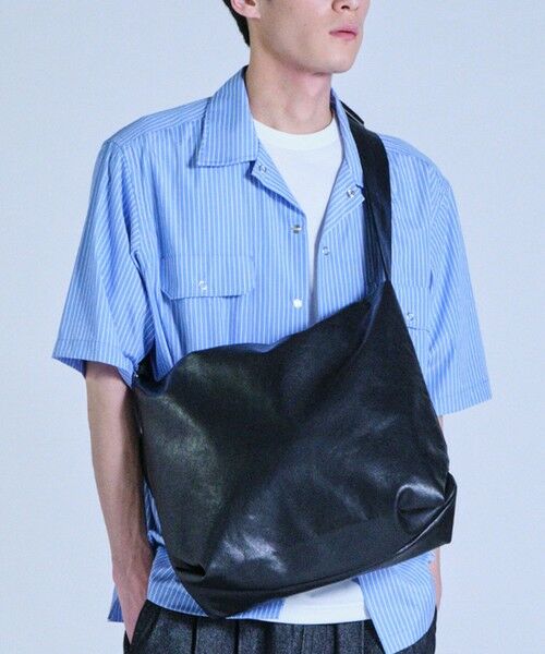 MEN'S BIGI / メンズビギ ショルダーバッグ | スマートビーガンレザーショルダー | 詳細5