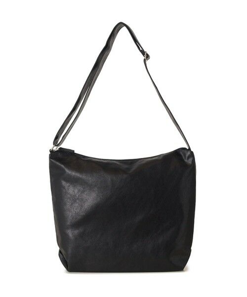 MEN'S BIGI / メンズビギ ショルダーバッグ | スマートビーガンレザーショルダー（ブラック）