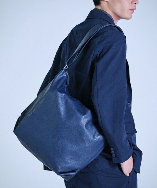 MEN'S BIGI / メンズビギ ショルダーバッグ | スマートビーガンレザーショルダー | 詳細18