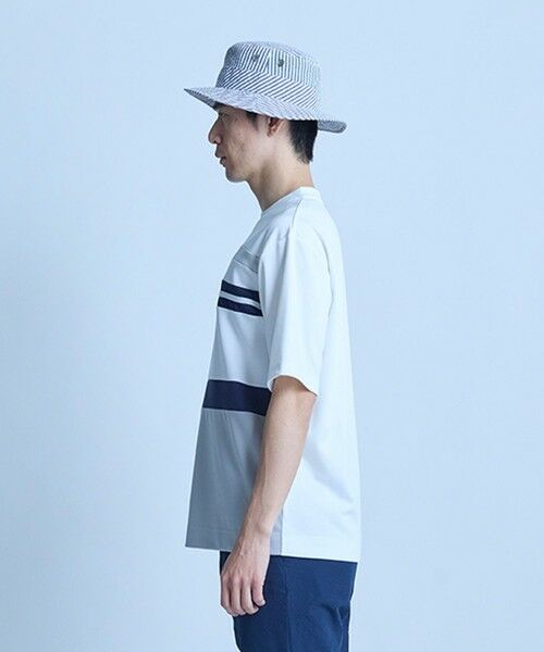 MEN'S BIGI / メンズビギ ハット | シアサッカーバケットハット | 詳細4