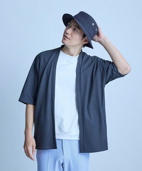 MEN'S BIGI / メンズビギ ハット | シアサッカーバケットハット | 詳細14