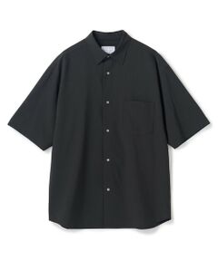 MEN'S BIGI / メンズビギ シャツ・ブラウス | ドットメッシュレギュラーカラーシャツ〈ストレッチ・マシンウォッシャブル・軽量・接触冷感・通気性〉