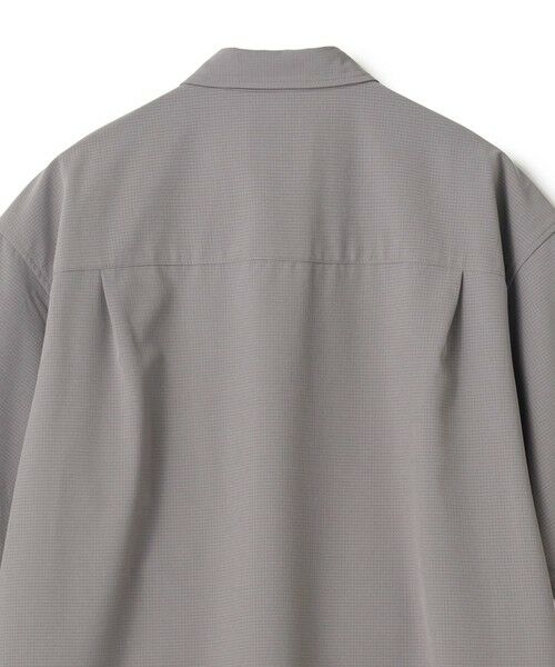 MEN'S BIGI / メンズビギ シャツ・ブラウス | ドットメッシュレギュラーカラーシャツ〈ストレッチ・マシンウォッシャブル・軽量・接触冷感・通気性〉 | 詳細8