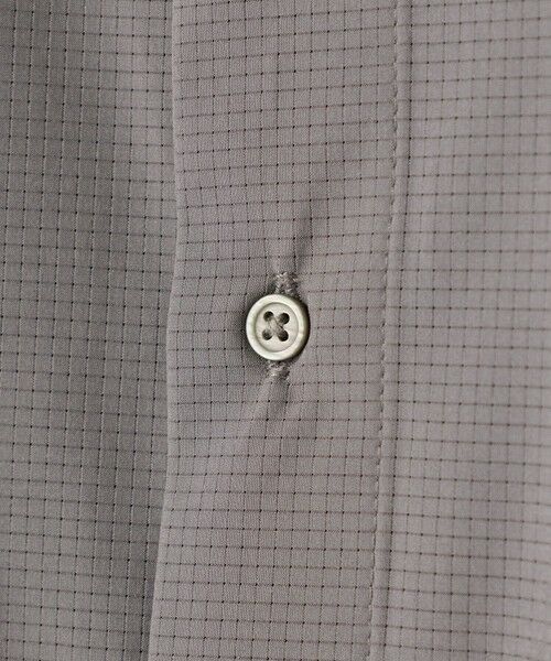 MEN'S BIGI / メンズビギ シャツ・ブラウス | ドットメッシュレギュラーカラーシャツ〈ストレッチ・マシンウォッシャブル・軽量・接触冷感・通気性〉 | 詳細6