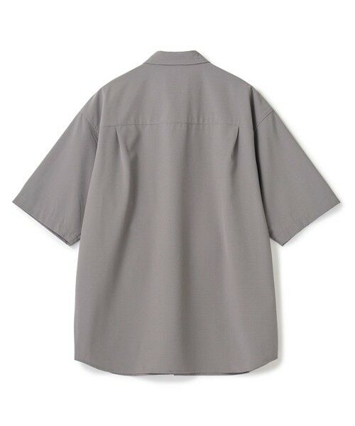 MEN'S BIGI / メンズビギ シャツ・ブラウス | ドットメッシュレギュラーカラーシャツ〈ストレッチ・マシンウォッシャブル・軽量・接触冷感・通気性〉 | 詳細7