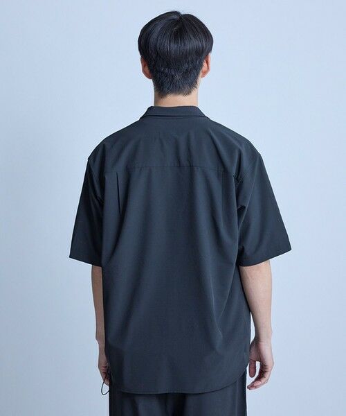 MEN'S BIGI / メンズビギ シャツ・ブラウス | ドットメッシュレギュラーカラーシャツ〈ストレッチ・マシンウォッシャブル・軽量・接触冷感・通気性〉 | 詳細21