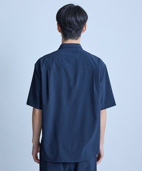 MEN'S BIGI / メンズビギ シャツ・ブラウス | ドットメッシュレギュラーカラーシャツ〈ストレッチ・マシンウォッシャブル・軽量・接触冷感・通気性〉 | 詳細28