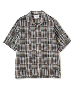 MEN'S BIGI / メンズビギ シャツ・ブラウス | マドラスチェックダブルガーゼ半袖シャツ＜ハンドウォッシャブル・通気性＞