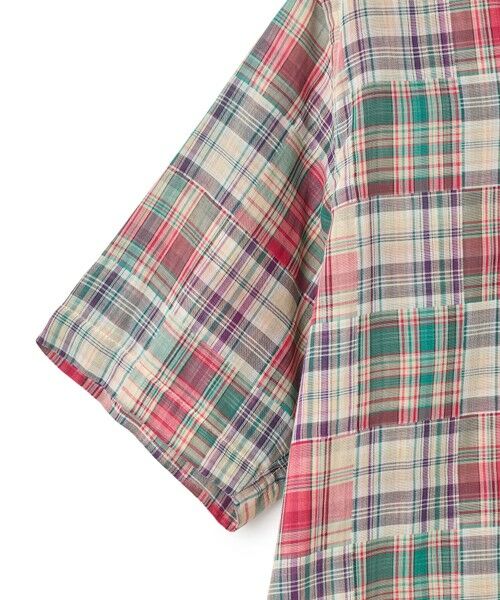 MEN'S BIGI / メンズビギ シャツ・ブラウス | マドラスチェックダブルガーゼ半袖シャツ＜ハンドウォッシャブル・通気性＞ | 詳細8