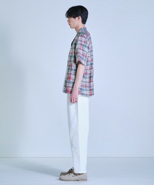 MEN'S BIGI / メンズビギ シャツ・ブラウス | マドラスチェックダブルガーゼ半袖シャツ＜ハンドウォッシャブル・通気性＞ | 詳細3