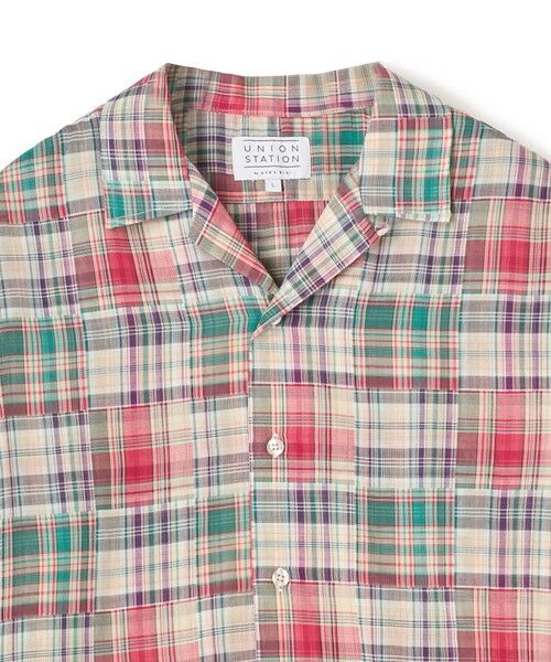 MEN'S BIGI / メンズビギ シャツ・ブラウス | マドラスチェックダブルガーゼ半袖シャツ＜ハンドウォッシャブル・通気性＞ | 詳細5