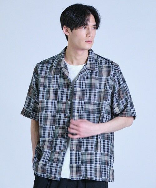 MEN'S BIGI / メンズビギ シャツ・ブラウス | マドラスチェックダブルガーゼ半袖シャツ＜ハンドウォッシャブル・通気性＞ | 詳細10