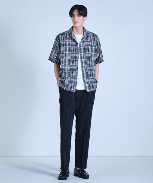 MEN'S BIGI / メンズビギ シャツ・ブラウス | マドラスチェックダブルガーゼ半袖シャツ＜ハンドウォッシャブル・通気性＞ | 詳細12