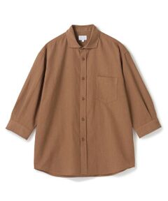 MEN'S BIGI / メンズビギ シャツ・ブラウス | 【COOLMAX】フレンチリネン7分袖シャツ＜マシンウォッシャブル・通気性＞