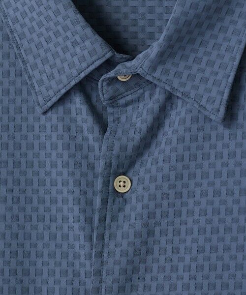 MEN'S BIGI / メンズビギ シャツ・ブラウス | ストレッチナイロンリンクスJQD半袖シャツ | 詳細12
