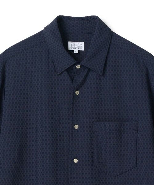 MEN'S BIGI / メンズビギ シャツ・ブラウス | ストレッチナイロンリンクスJQD半袖シャツ | 詳細14