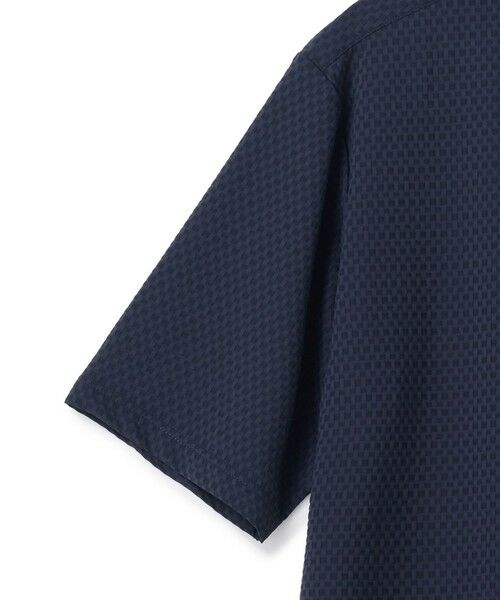 MEN'S BIGI / メンズビギ シャツ・ブラウス | ストレッチナイロンリンクスJQD半袖シャツ | 詳細15
