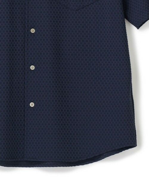 MEN'S BIGI / メンズビギ シャツ・ブラウス | ストレッチナイロンリンクスJQD半袖シャツ | 詳細16