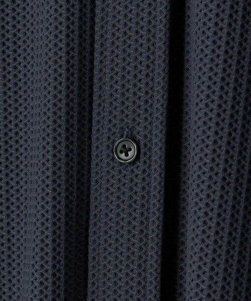 MEN'S BIGI / メンズビギ シャツ・ブラウス | ハニカムジャージー七分袖シャツ<ストレッチ・ハンドウォッシャブル> | 詳細18