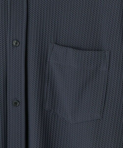 MEN'S BIGI / メンズビギ シャツ・ブラウス | ハニカムジャージー七分袖シャツ<ストレッチ・ハンドウォッシャブル> | 詳細21