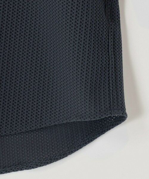 MEN'S BIGI / メンズビギ シャツ・ブラウス | ハニカムジャージー七分袖シャツ<ストレッチ・ハンドウォッシャブル> | 詳細23