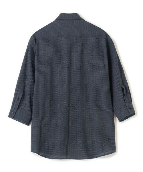 MEN'S BIGI / メンズビギ シャツ・ブラウス | ハニカムジャージー七分袖シャツ<ストレッチ・ハンドウォッシャブル> | 詳細24