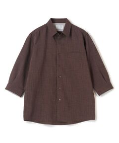 MEN'S BIGI / メンズビギ シャツ・ブラウス | リネンライククロップドスリーブシャツ＜ハンドウォッシャブル＞