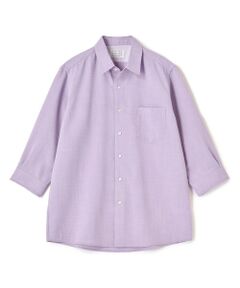 MEN'S BIGI / メンズビギ シャツ・ブラウス | リネンライククロップドスリーブシャツ＜ハンドウォッシャブル＞