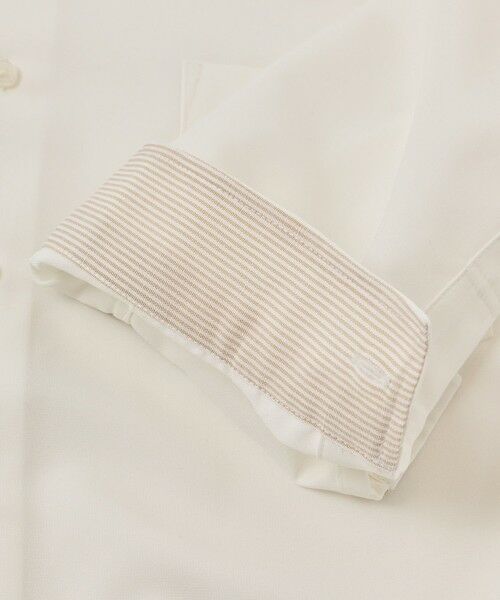 MEN'S BIGI / メンズビギ シャツ・ブラウス | リネンライククロップドスリーブシャツ＜ハンドウォッシャブル＞ | 詳細7