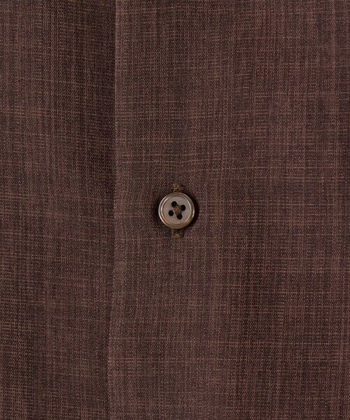 MEN'S BIGI / メンズビギ シャツ・ブラウス | リネンライククロップドスリーブシャツ＜ハンドウォッシャブル＞ | 詳細11