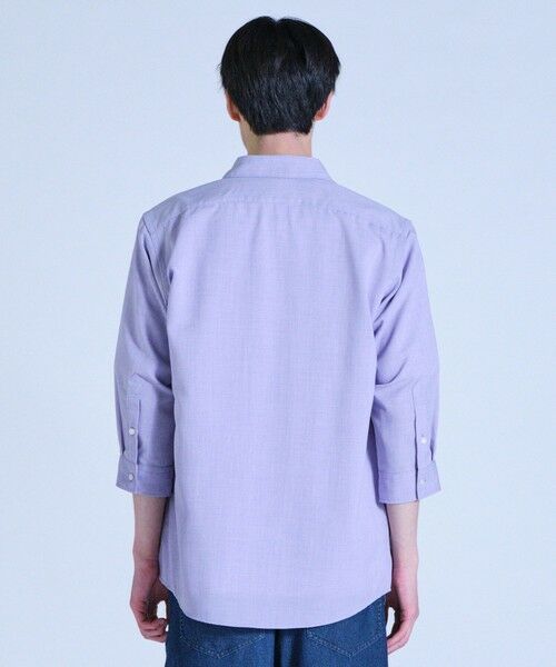 MEN'S BIGI / メンズビギ シャツ・ブラウス | リネンライククロップドスリーブシャツ＜ハンドウォッシャブル＞ | 詳細29