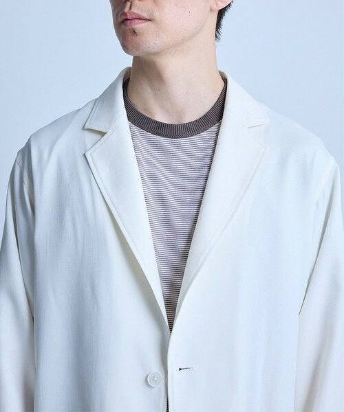 MEN'S BIGI / メンズビギ テーラードジャケット | パナマオックスジャケット〈ハンドウォッシャブル〉 | 詳細1