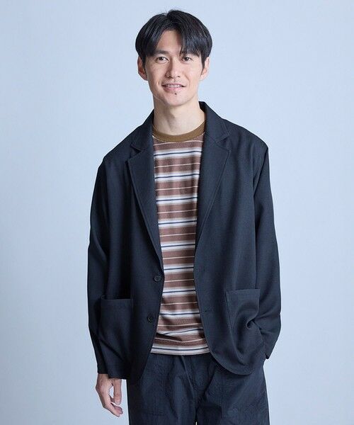 MEN'S BIGI / メンズビギ テーラードジャケット | パナマオックスジャケット〈ハンドウォッシャブル〉 | 詳細10