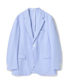 MEN'S BIGI / メンズビギ テーラードジャケット | 【セットアップ対応】シアサッカーテーラードジャケット