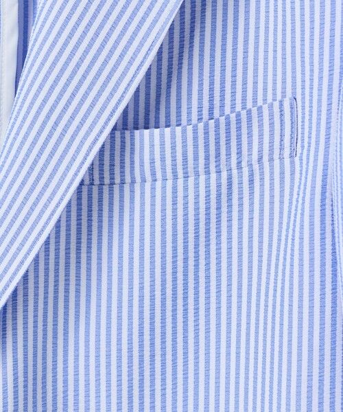 MEN'S BIGI / メンズビギ テーラードジャケット | 【セットアップ対応】シアサッカーテーラードジャケット | 詳細26