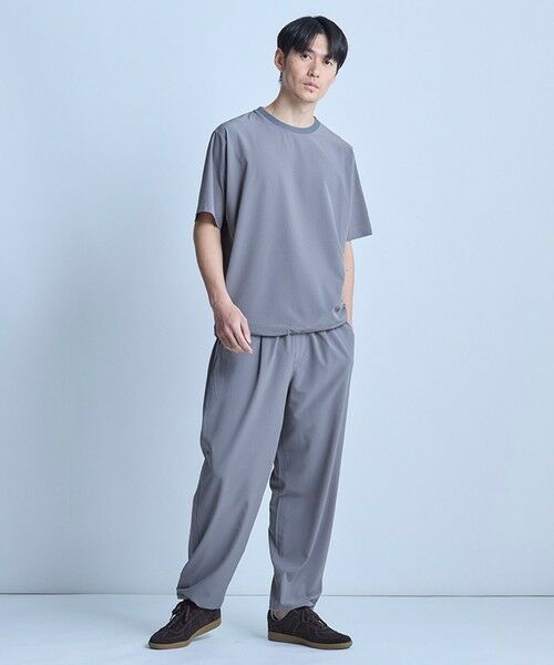 MEN'S BIGI / メンズビギ その他パンツ | ドットメッシュスラックス〈ストレッチ・マシンウォッシャブル・軽量・接触冷感・通気性〉 | 詳細3