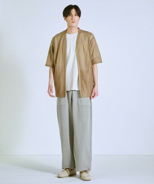 MEN'S BIGI / メンズビギ その他パンツ | ポンチフェードベイカーパンツ | 詳細3