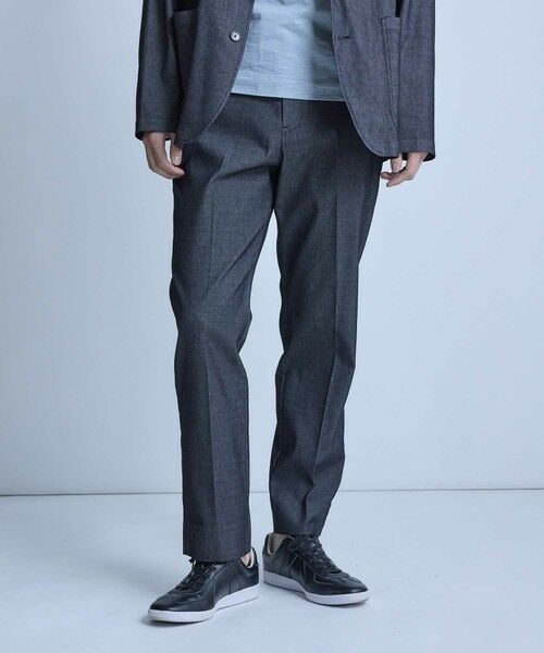 MEN'S BIGI / メンズビギ その他パンツ | メッシュデニムイージーパンツ〈ストレッチ・軽量・ハンドウォッシャブル・通気性〉 | 詳細1