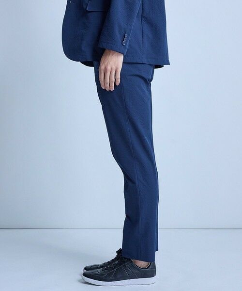 MEN'S BIGI / メンズビギ スラックス・ドレスパンツ | 【セットアップ対応】シアサッカースラックス | 詳細3