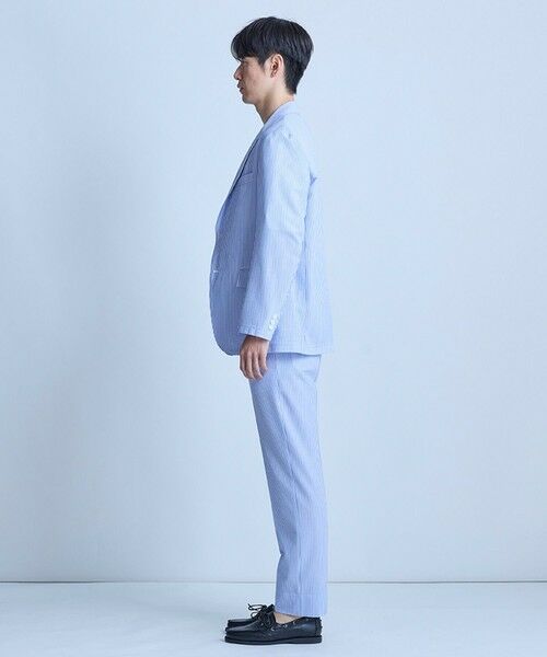 MEN'S BIGI / メンズビギ スラックス・ドレスパンツ | 【セットアップ対応】シアサッカースラックス | 詳細11