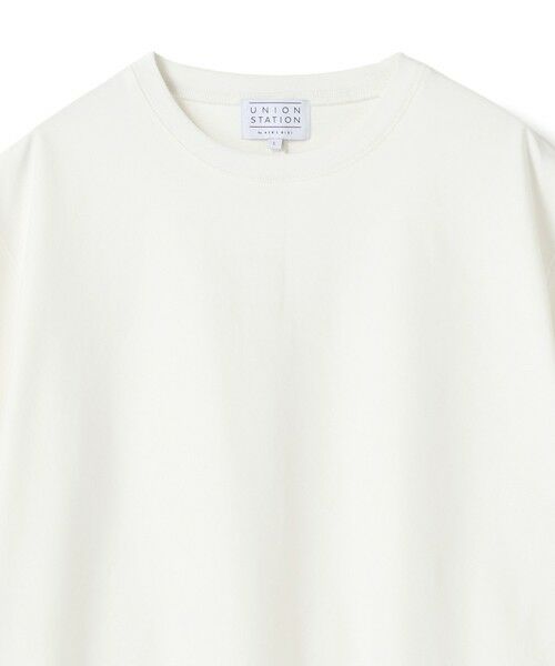 MEN'S BIGI / メンズビギ Tシャツ | シルケットポンチリブコンビTシャツ＜ストレッチ・マシンウォッシャブル・接触冷感＞ | 詳細4