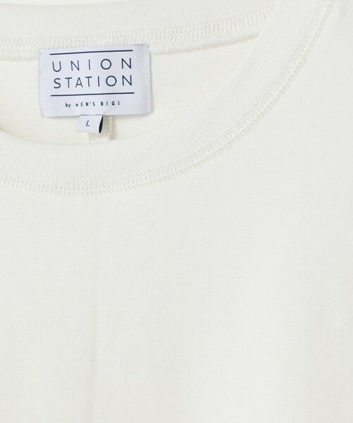 MEN'S BIGI / メンズビギ Tシャツ | シルケットポンチリブコンビTシャツ＜ストレッチ・マシンウォッシャブル・接触冷感＞ | 詳細7