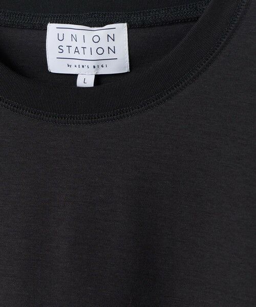 MEN'S BIGI / メンズビギ Tシャツ | シルケットポンチリブコンビTシャツ＜ストレッチ・マシンウォッシャブル・接触冷感＞ | 詳細17