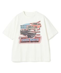 MEN'S BIGI / メンズビギ Tシャツ | サンタモニカ グラフィック刺繍T〈ストレッチ・ハンドウォッシャブル〉
