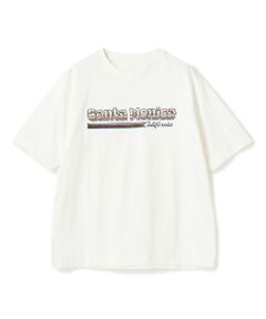 MEN'S BIGI / メンズビギ Tシャツ | サンタモニカ グラフィック刺繍T〈ストレッチ・ハンドウォッシャブル〉