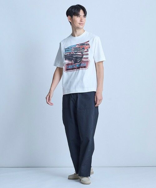 MEN'S BIGI / メンズビギ Tシャツ | サンタモニカ グラフィック刺繍T〈ストレッチ・ハンドウォッシャブル〉 | 詳細2