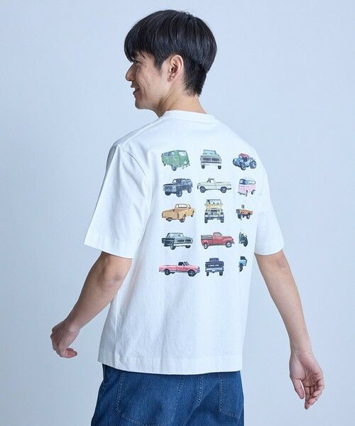 MEN'S BIGI / メンズビギ Tシャツ | サンタモニカ グラフィック刺繍T〈ストレッチ・ハンドウォッシャブル〉 | 詳細21