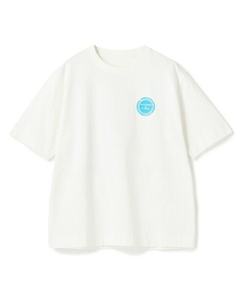 MEN'S BIGI / メンズビギ Tシャツ | サンタモニカ グラフィック刺繍T〈ストレッチ・ハンドウォッシャブル〉（ホワイト系）