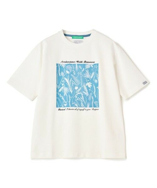 MEN'S BIGI / メンズビギ Tシャツ | 【HIBIYA-KADAN】コラボグラフィックTシャツ（ホワイト）