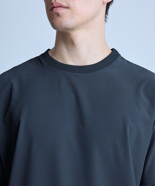 MEN'S BIGI / メンズビギ Tシャツ | ドットメッシュドローコードTシャツ〈ストレッチ・マシンウォッシャブル・軽量・接触冷感・通気性〉 | 詳細10